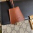 Gucci Padlock Medium Shoulder Bag in GG Canvas with Leather