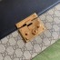 Gucci Padlock Medium Shoulder Bag in GG Canvas with Leather