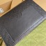 Gucci Padlock Medium Shoulder Bag in Black Guccissima Leather