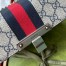 Gucci Padlock Small Shoulder Bag in Blue GG Supreme Canvas