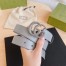 Gucci GG Marmont Grey Belt 30MM with Grey Double G Buckle