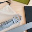 Gucci GG Marmont Grey Belt 30MM with Grey Double G Buckle