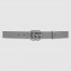 Gucci GG Marmont Grey Belt 30MM with Grey Double G Buckle