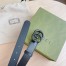 Gucci GG Marmont Black Belt 30MM with Black Double G Buckle