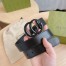 Gucci GG Marmont Black Belt 30MM with Black Double G Buckle