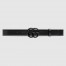 Gucci GG Marmont Black Belt 30MM with Black Double G Buckle