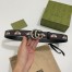 Gucci Black Supreme GG Marmont Belt 30MM with Bees