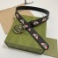 Gucci Black Supreme GG Marmont Belt 30MM with Bees
