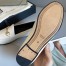 Gucci Women's Foldable Slim Horsebit Loafers in White Leather