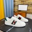 Gucci Women's Ace White Sneakers with Studded & Pearl 