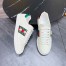 Gucci Women's Ace White Sneakers with Studded & Pearl 