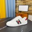Gucci Women's Ace White Sneakers with Studded & Pearl 