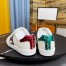 Gucci Women's Ace White Sneakers with Studded & Pearl 