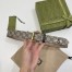Gucci GG Supreme Bee Print 38MM Belt with Square Buckle