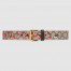 Gucci GG Supreme Kingsnake Print 38MM Belt with Square Buckle