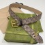 Gucci GG Supreme Tiger Print 38MM Belt with Square Buckle
