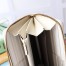 Gucci GG Marmont Zip Around Wallet In White Matelasse Leather