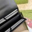 Gucci GG Marmont Continental Wallet In Black Matelasse Leather
