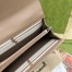 Gucci GG Marmont Continental Wallet In Dusty Pink Matelasse Leather