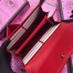 Gucci GG Marmont Continental Wallet In Red Matelasse Leather