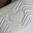 Gucci GG Marmont Medium Shoulder Bag in White Chevron Leather