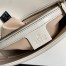 Gucci GG Marmont Medium Shoulder Bag in White Chevron Leather