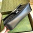 Gucci GG Marmont Small Shoulder Bag in Black Matelasse Leather