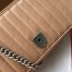 Gucci GG Marmont Small Shoulder Bag in Beige Matelasse Leather