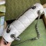 Gucci GG Marmont Small Shoulder Bag in White Matelasse Leather