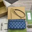 Gucci GG Marmont Small Shoulder Bag in Blue GG Denim
