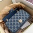 Gucci GG Marmont Small Shoulder Bag in Denim with Crystals GG 