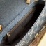 Gucci GG Marmont Small Shoulder Bag in Denim with Crystals GG 