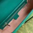 Gucci GG Marmont Small Shoulder Bag In Green Matelasse Diagonal Leather
