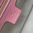 Gucci GG Marmont Small Shoulder Bag in Red Matelasse Diagonal Leather