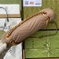 Gucci GG Marmont Small Shoulder Bag in Nude Chevron Leather