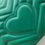 Gucci GG Marmont Small Shoulder Bag in Green Chevron Leather