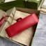 Gucci GG Marmont Small Shoulder Bag in Red Chevron Leather