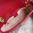 Gucci GG Marmont Small Shoulder Bag in Red Chevron Leather
