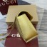 Gucci GG Marmont Small Shoulder Bag in Metallic Gold Leather