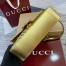 Gucci GG Marmont Small Shoulder Bag in Metallic Gold Leather