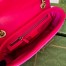 Gucci GG Marmont Small Shoulder Bag in Pink Velvet with Double G Studs