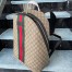 Gucci Backpack in GG Supreme Canvas with Web