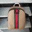Gucci Backpack in GG Supreme Canvas with Web