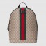 Gucci Backpack in GG Supreme Canvas with Web