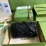 Gucci GG Marmont Mini Shoulder Bag with Black Hardware