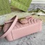 Gucci GG Marmont Mini Shoulder Bag in Pink Chevron Leather