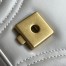Gucci GG Marmont Mini Shoulder Bag in White Chevron Leather