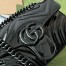 Gucci GG Marmont Mini Shoulder Bag in Black Patent Chevron Leather