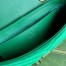 Gucci GG Marmont Mini Shoulder Bag in Green Velvet with Double G Studs