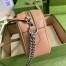 Gucci GG Marmont Small Camera Bag in Rose Beige Matelasse Leather